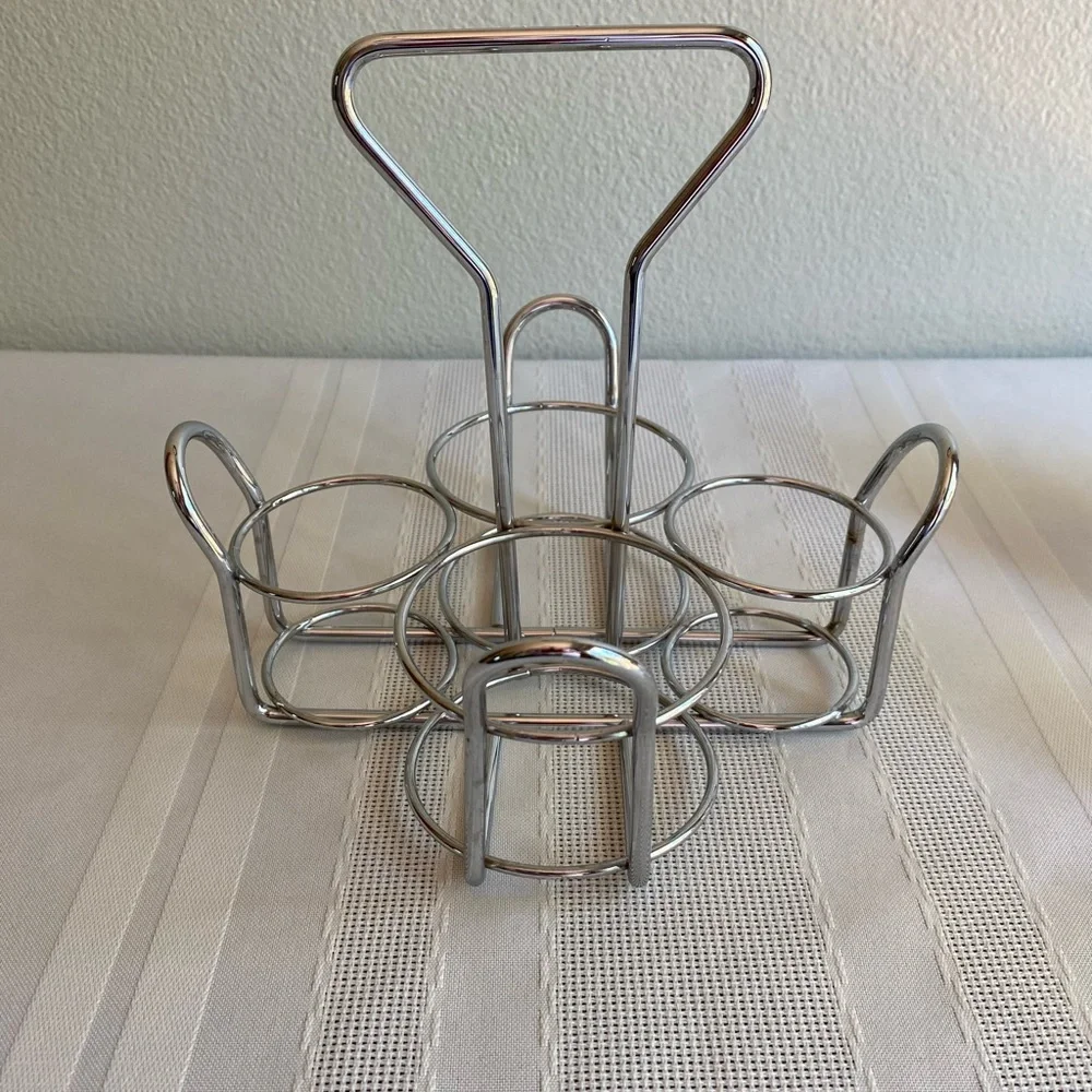 Vintage Acrylic Condiment Set Lucite - Picture 6 of 16